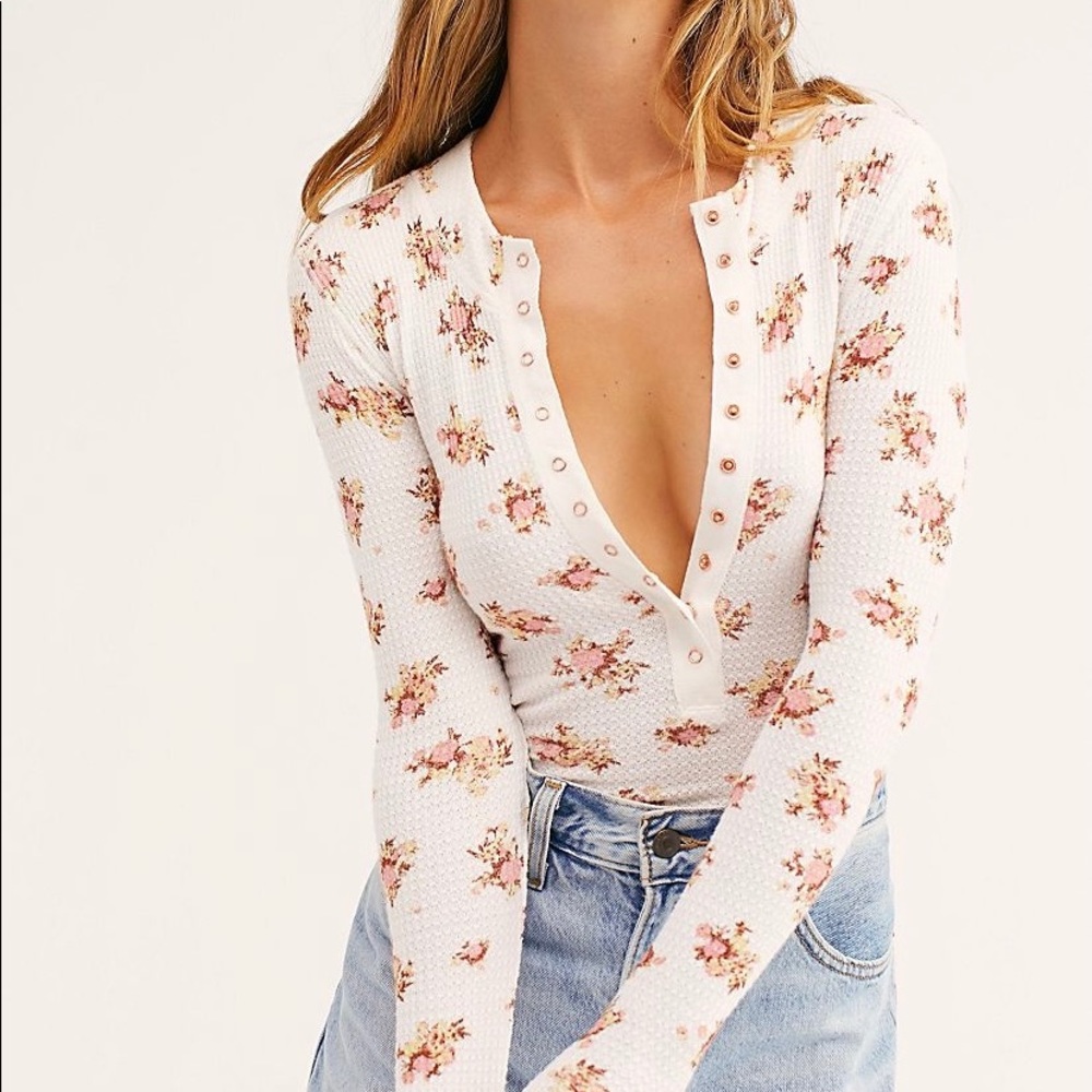 Free people long sleeve shirt